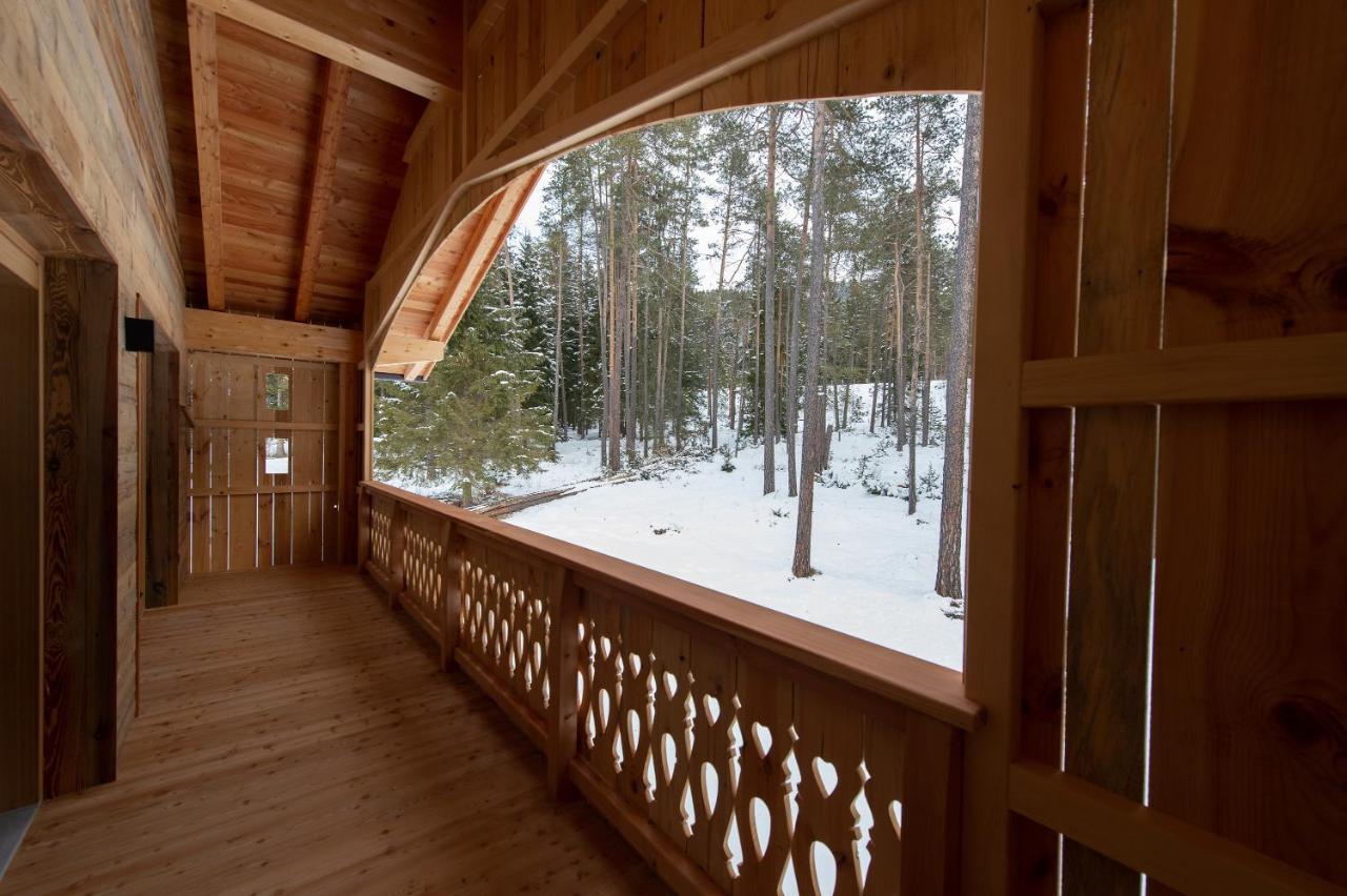 Les Ciases Chalets Dolomites Apt 3 San Vigilio Di Marebbe Exterior photo
