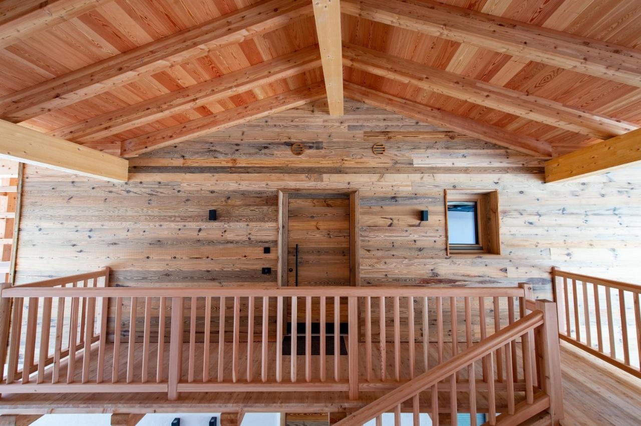 Les Ciases Chalets Dolomites Apt 3 San Vigilio Di Marebbe Exterior photo