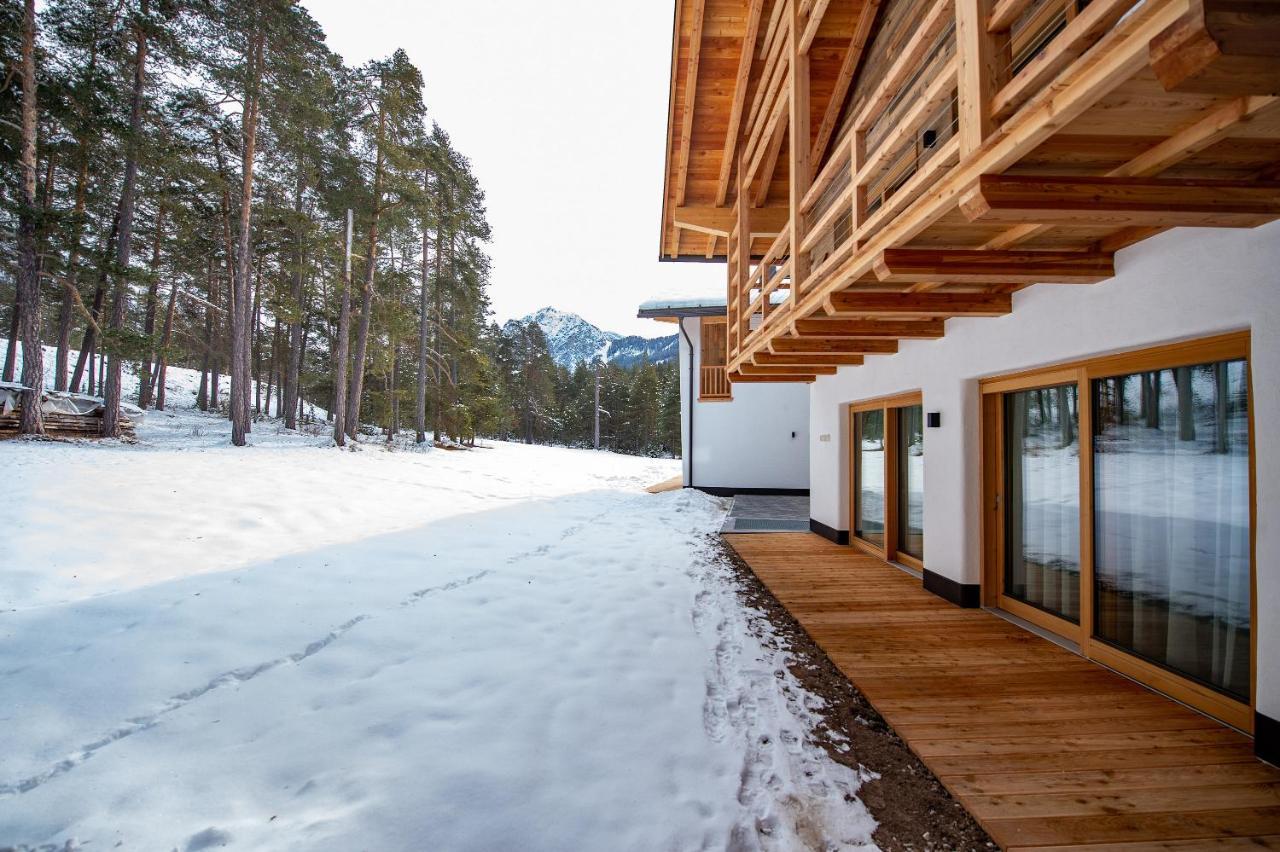 Les Ciases Chalets Dolomites Apt 3 San Vigilio Di Marebbe Exterior photo
